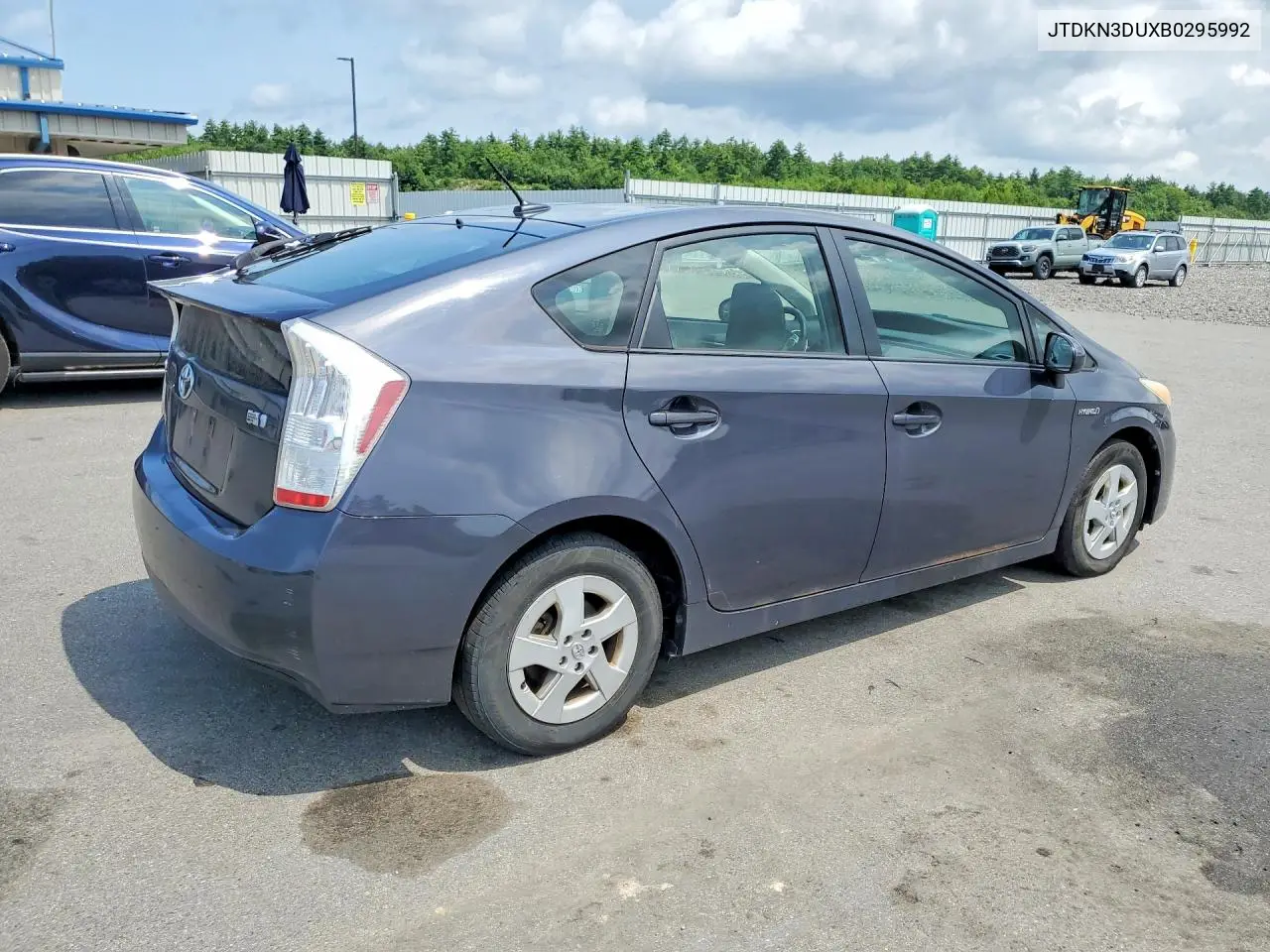 2011 Toyota Prius Two VIN: JTDKN3DUXB0295992 Lot: 62267466