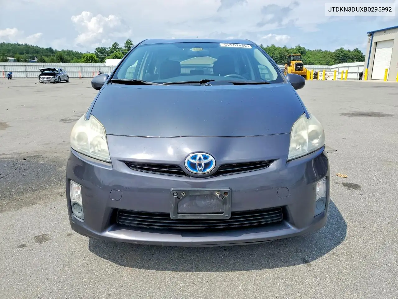 2011 Toyota Prius Two VIN: JTDKN3DUXB0295992 Lot: 62267466