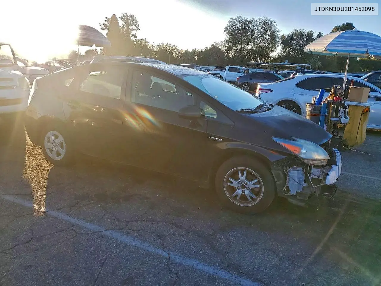 JTDKN3DU2B1452098 2011 Toyota Prius