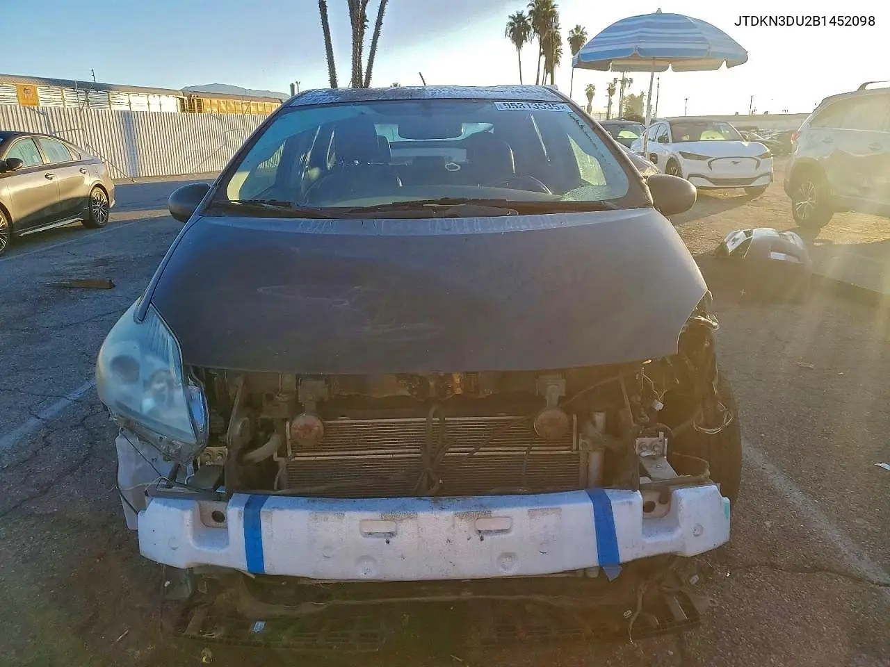 JTDKN3DU2B1452098 2011 Toyota Prius