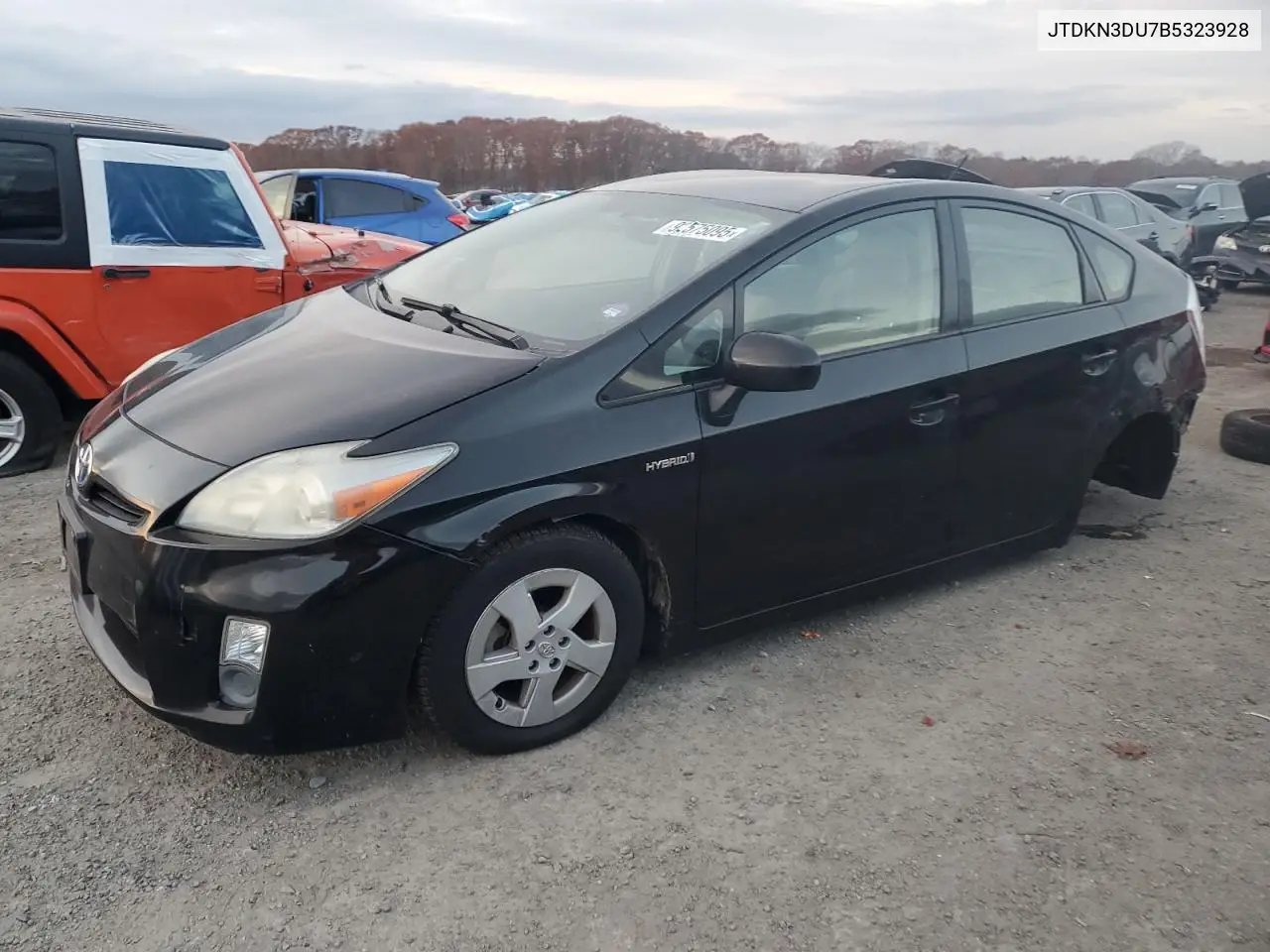 JTDKN3DU7B5323928 2011 Toyota Prius Two