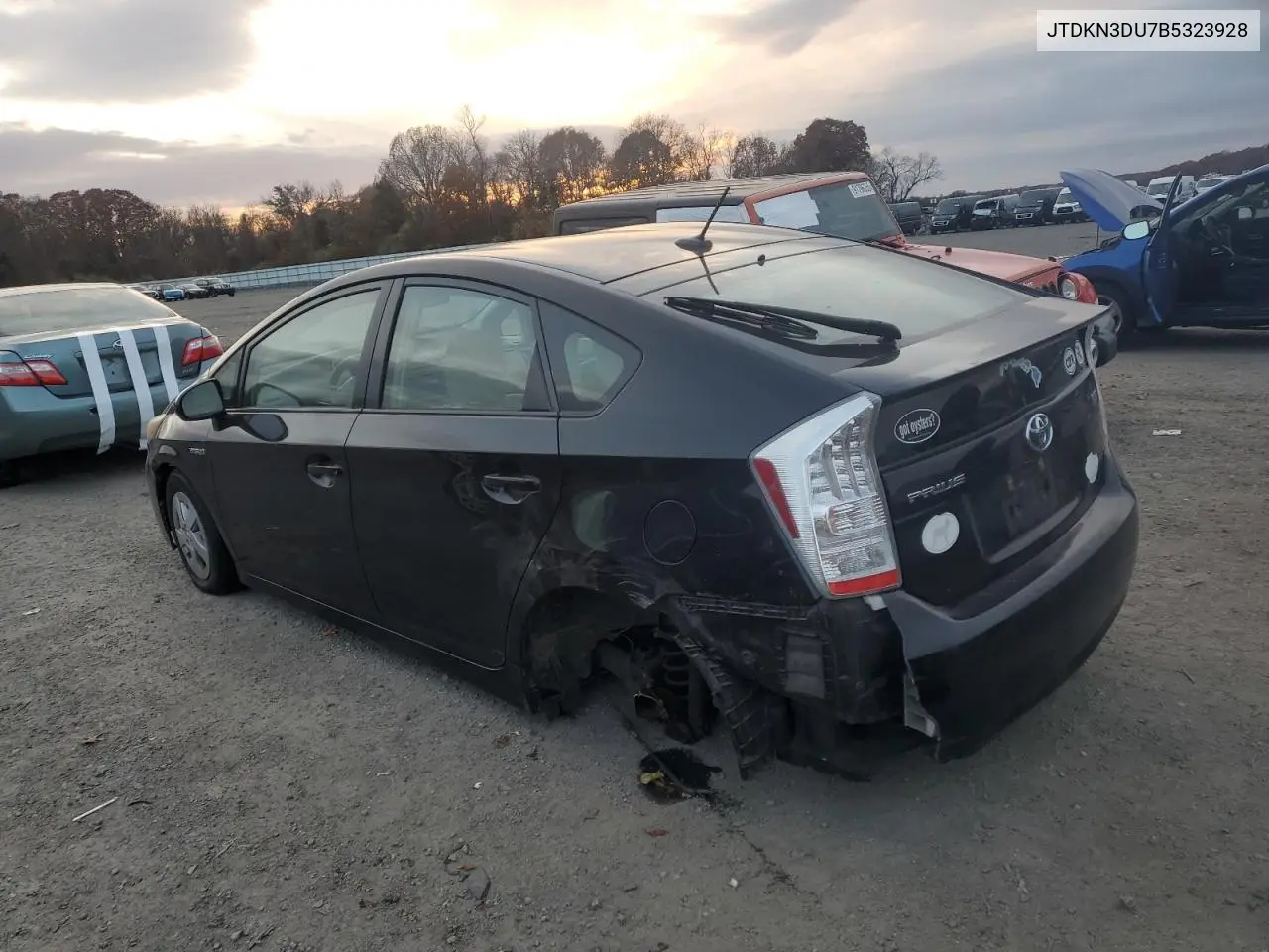 JTDKN3DU7B5323928 2011 Toyota Prius Two