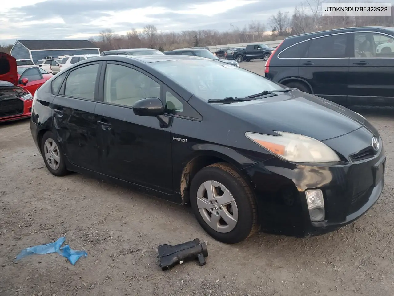 JTDKN3DU7B5323928 2011 Toyota Prius Two