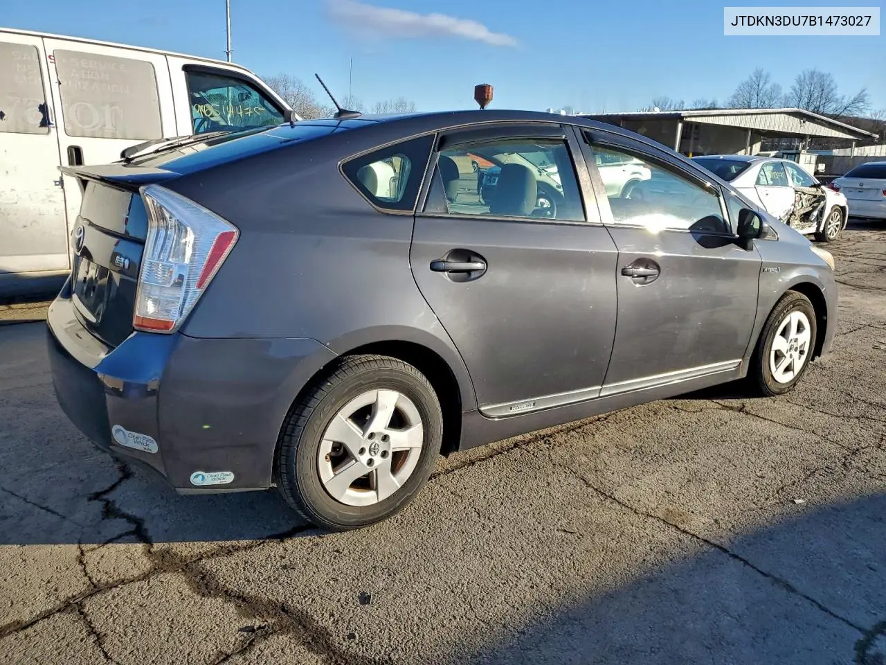 JTDKN3DU7B1473027 2011 Toyota Prius