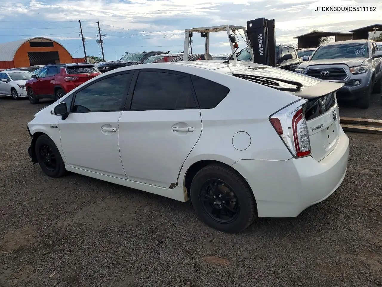 JTDKN3DUXC5511182 2012 Toyota Prius Two