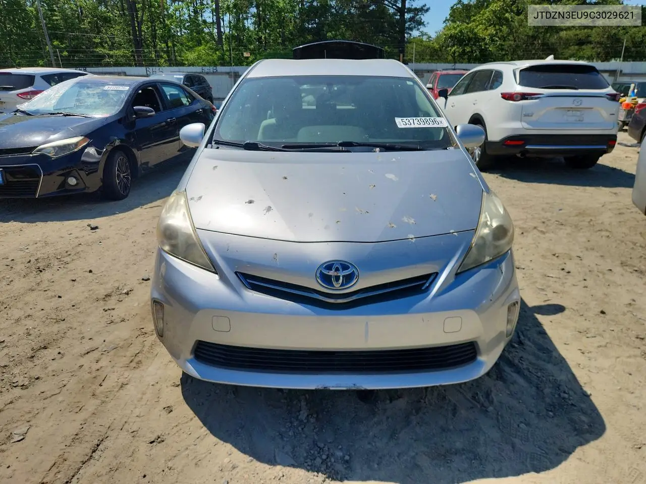 2012 Toyota Prius V Two VIN: JTDZN3EU9C3029621 Lot: 53739896