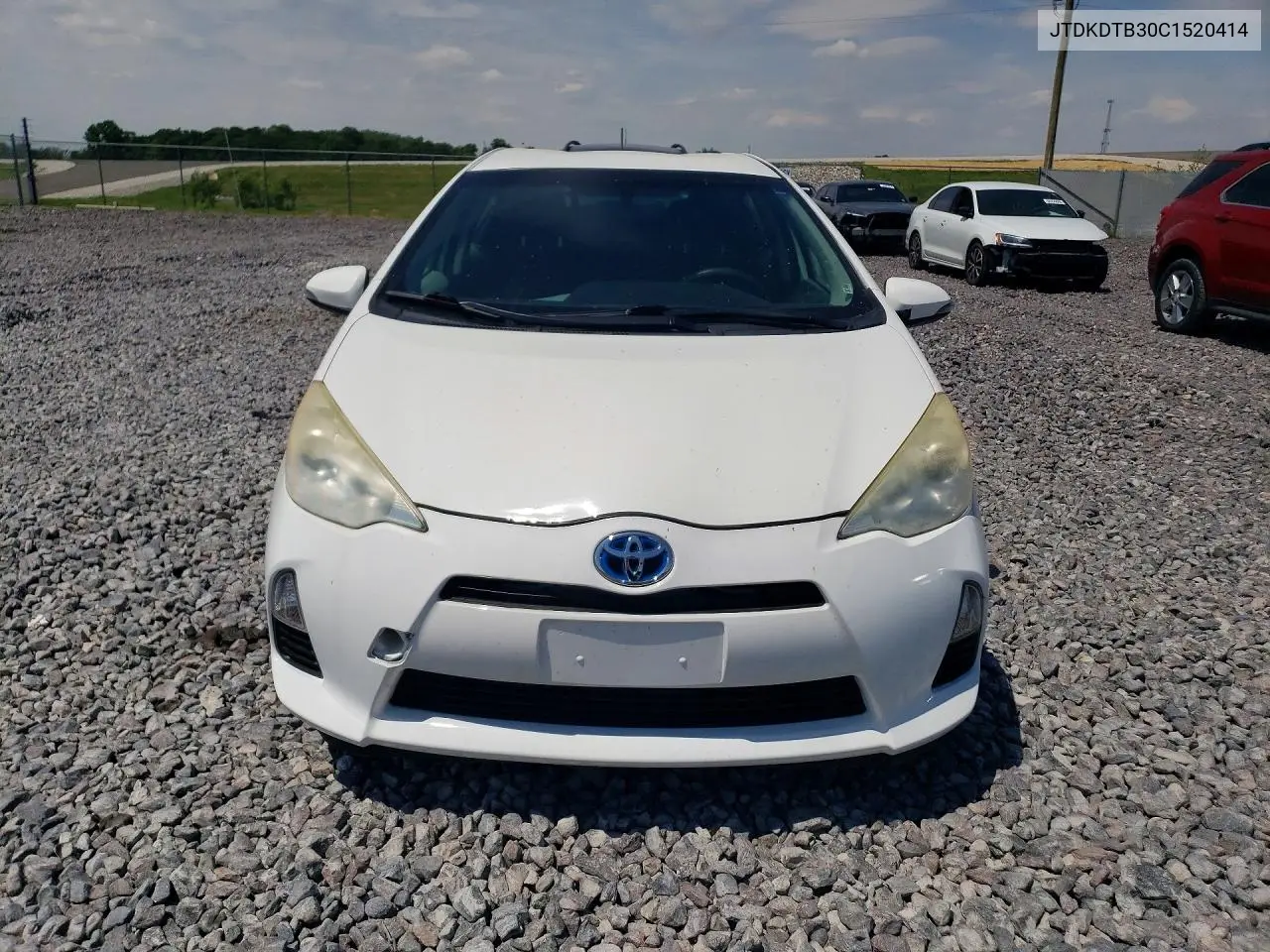 2012 Toyota Prius C Three VIN: JTDKDTB30C1520414 Lot: 56129546