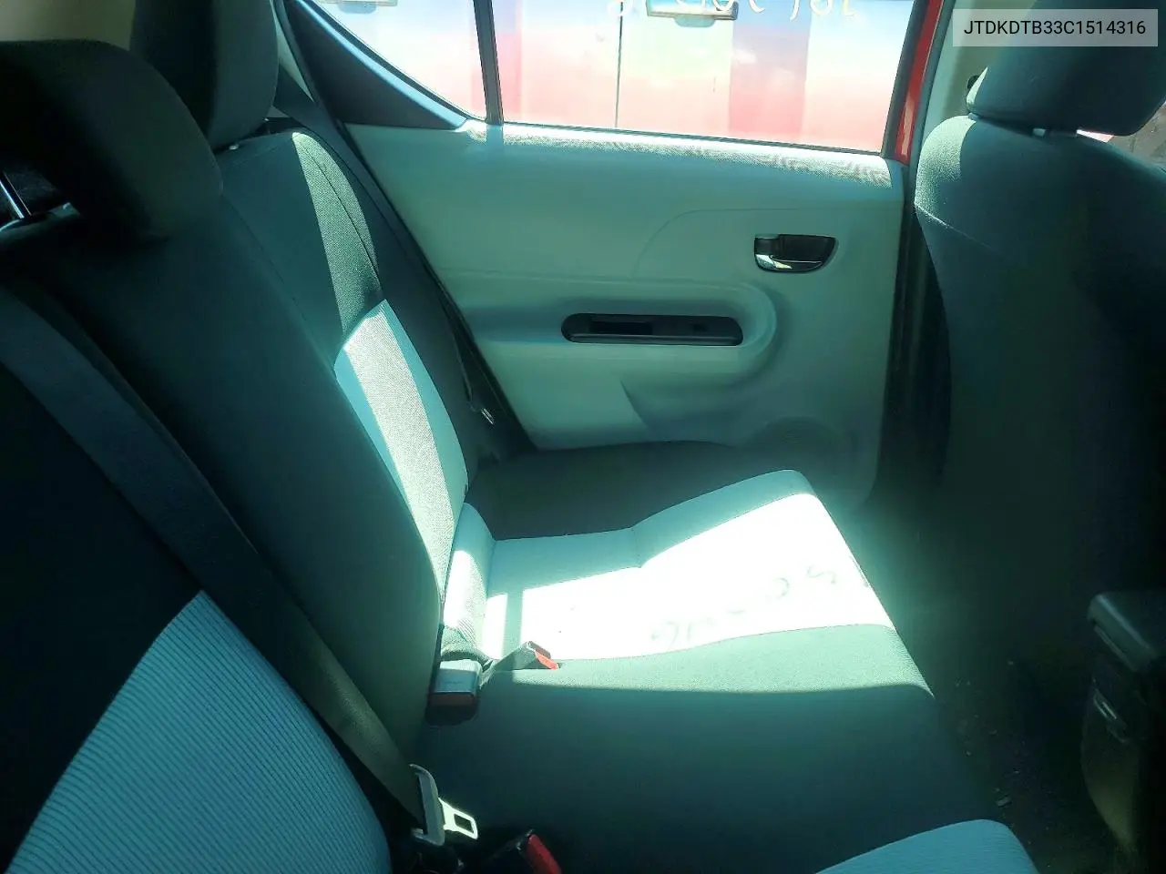 2012 Toyota Prius C One VIN: JTDKDTB33C1514316 Lot: 56150046
