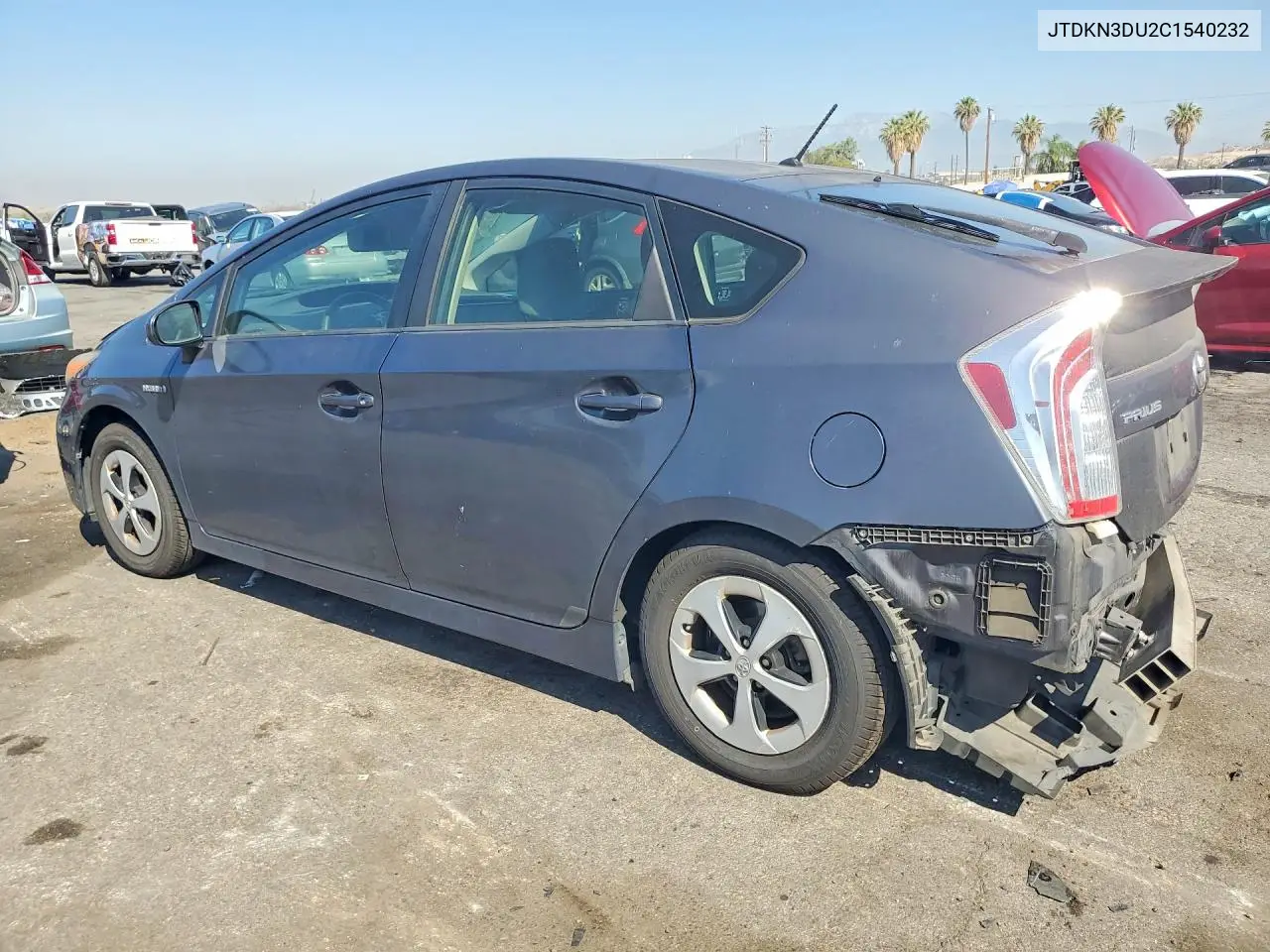 2012 Toyota Prius VIN: JTDKN3DU2C1540232 Lot: 56163256