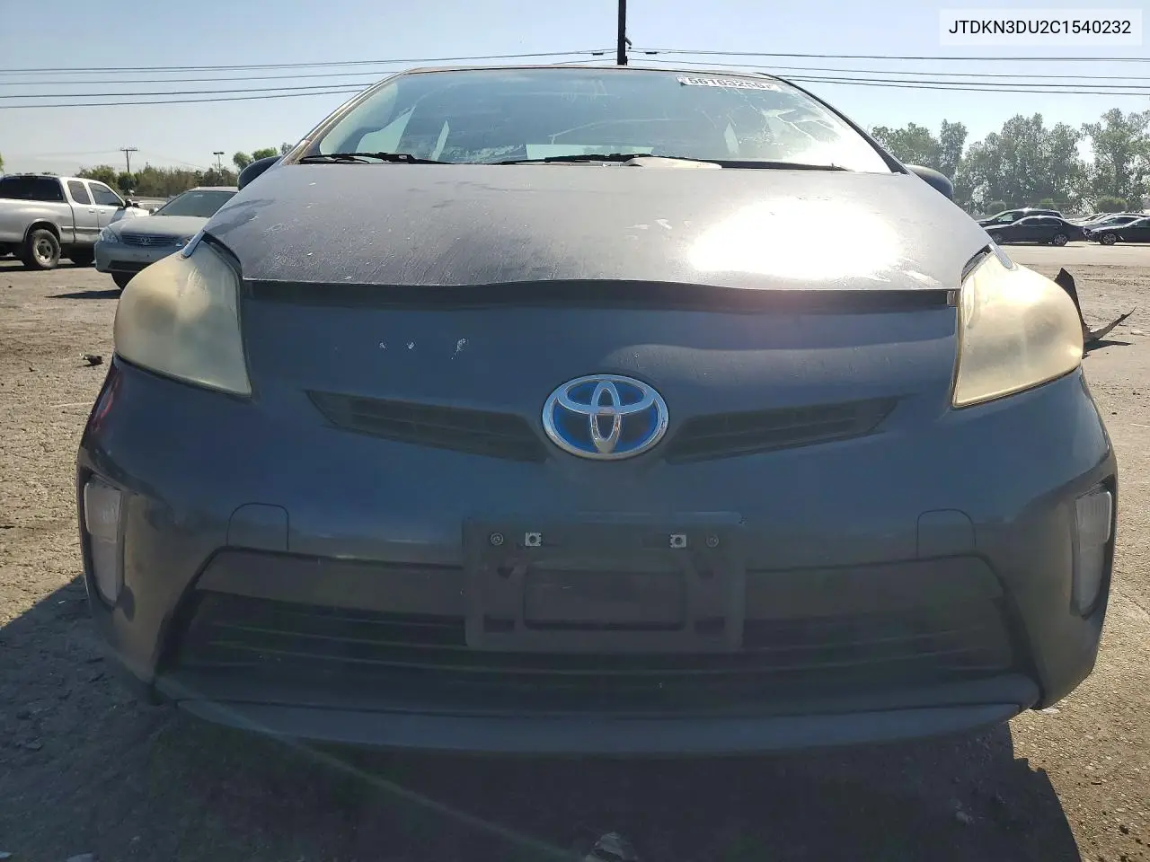 2012 Toyota Prius VIN: JTDKN3DU2C1540232 Lot: 56163256