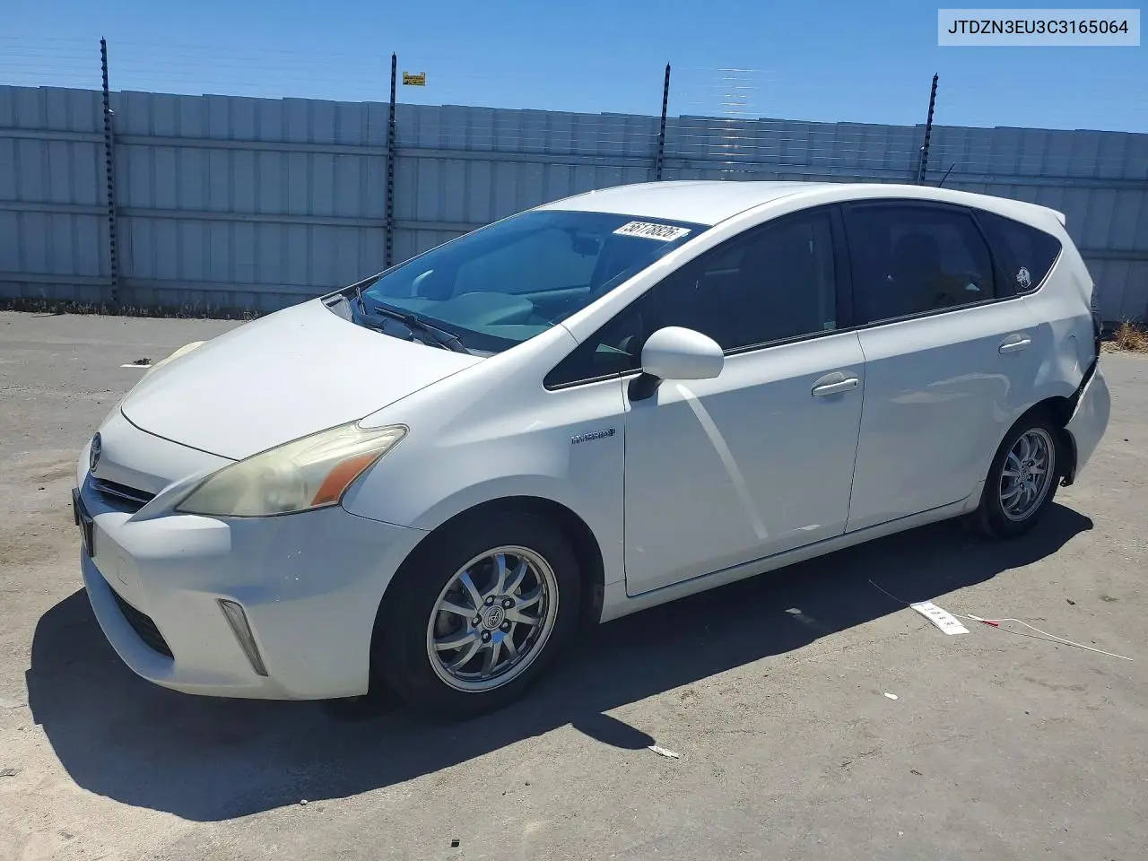 2012 Toyota Prius V Three VIN: JTDZN3EU3C3165064 Lot: 56178826