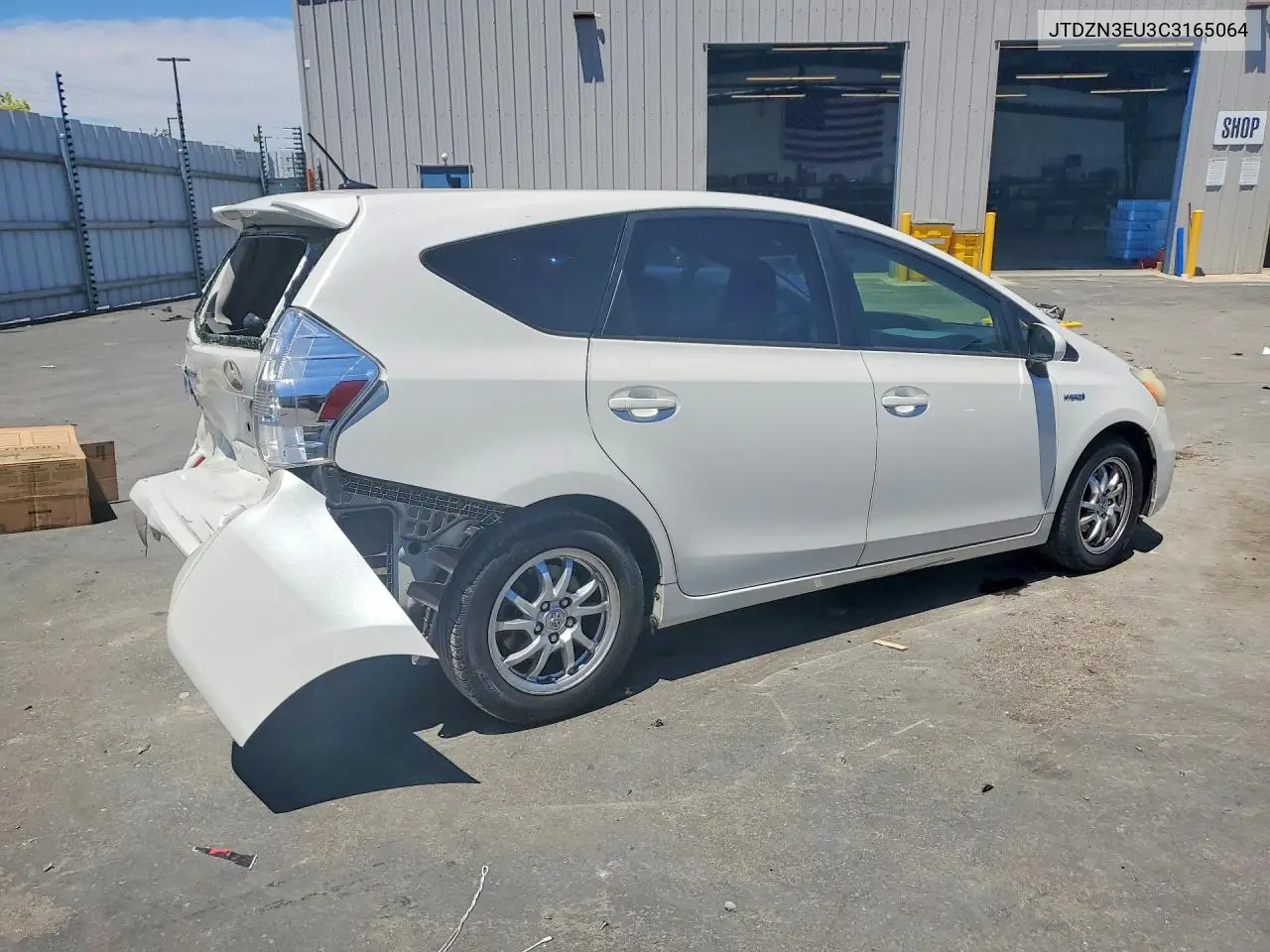 2012 Toyota Prius V Three VIN: JTDZN3EU3C3165064 Lot: 56178826