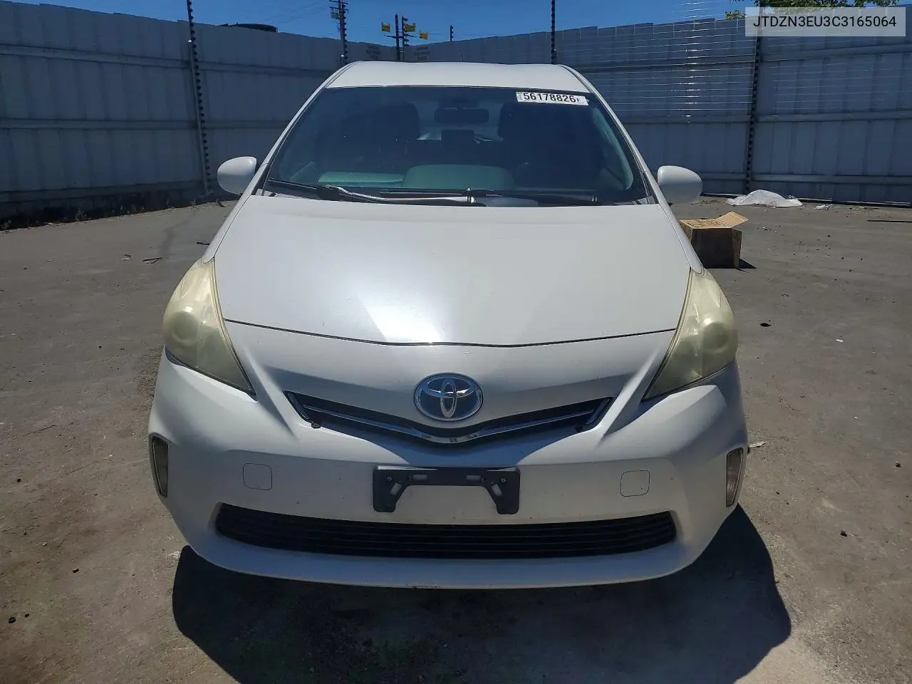 2012 Toyota Prius V Three VIN: JTDZN3EU3C3165064 Lot: 56178826