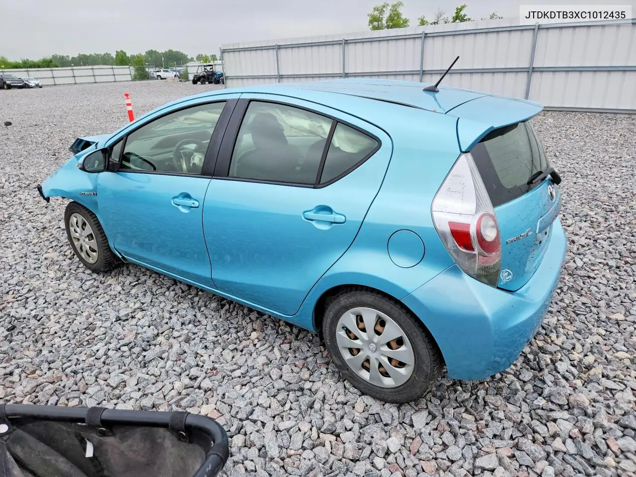 2012 Toyota Prius C Two VIN: JTDKDTB3XC1012435 Lot: 56669656