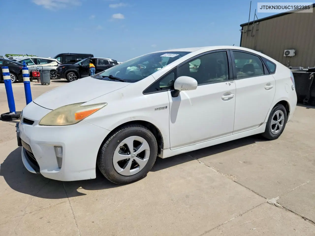 2012 Toyota Prius Two VIN: JTDKN3DU6C1582385 Lot: 58233606
