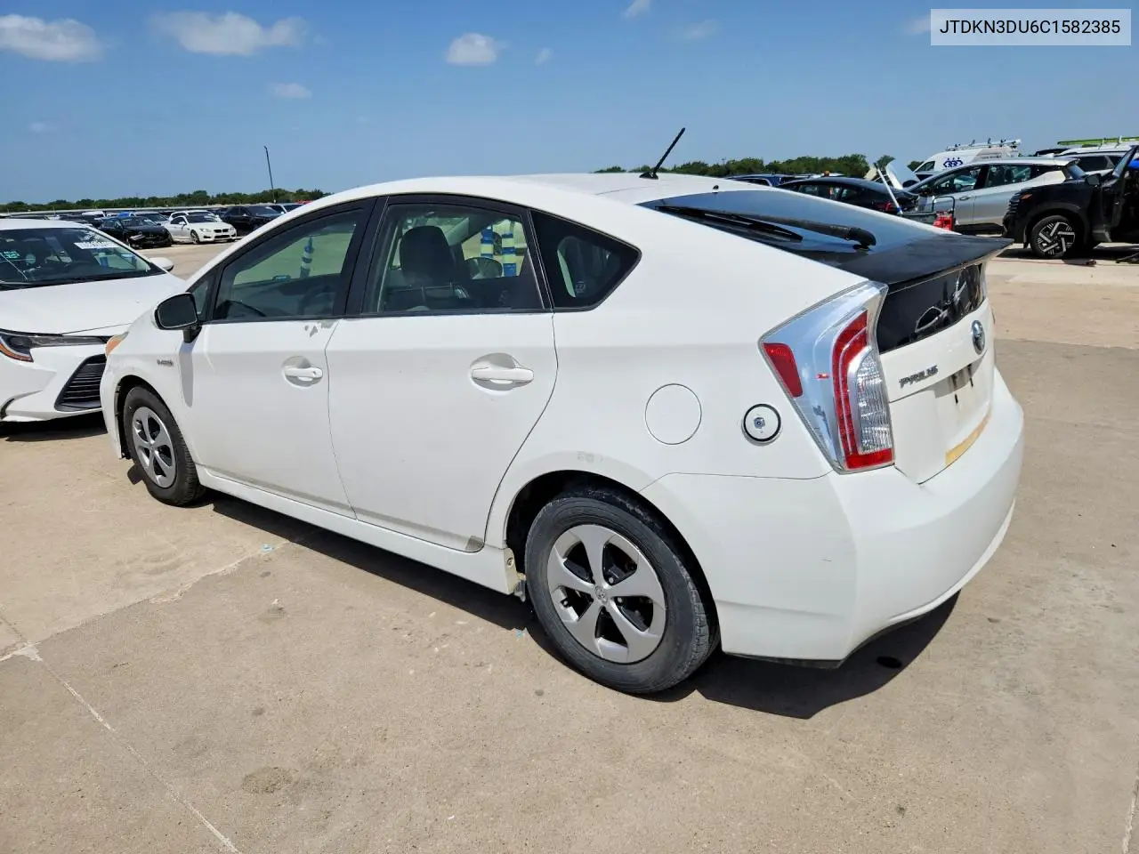 2012 Toyota Prius Two VIN: JTDKN3DU6C1582385 Lot: 58233606