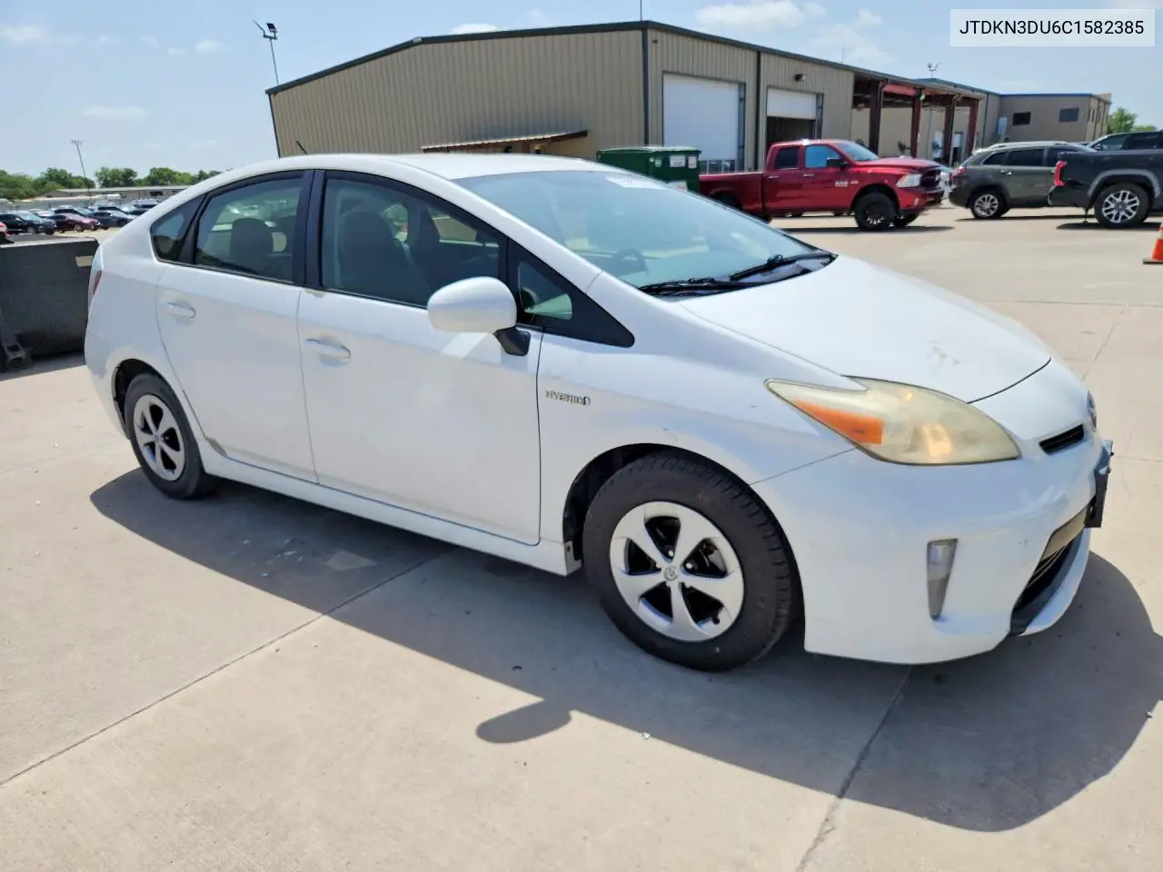 2012 Toyota Prius Two VIN: JTDKN3DU6C1582385 Lot: 58233606