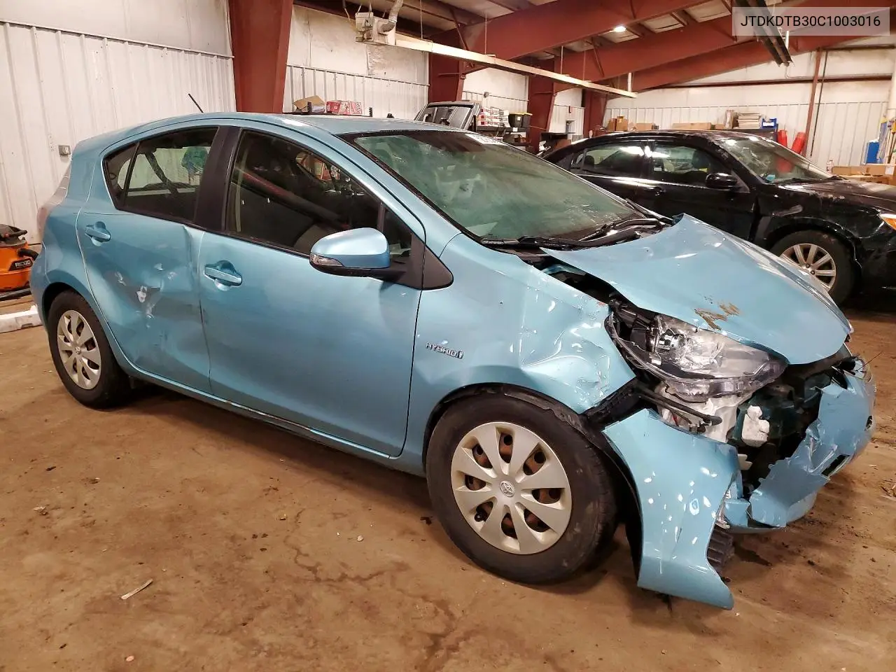 2012 Toyota Prius C Two VIN: JTDKDTB30C1003016 Lot: 58788466