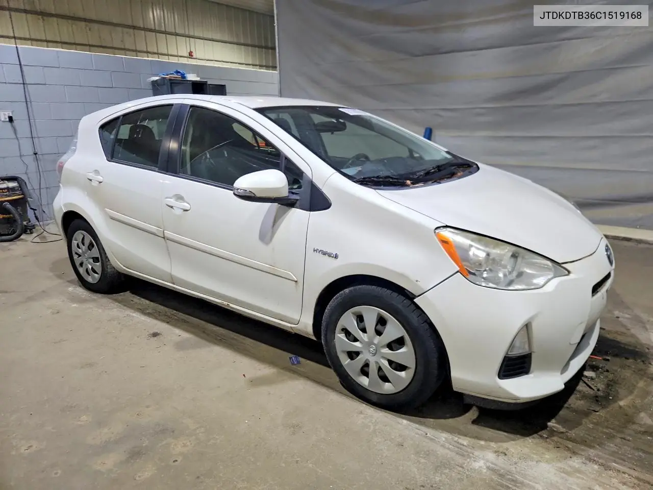 2012 Toyota Prius C Three VIN: JTDKDTB36C1519168 Lot: 59138806