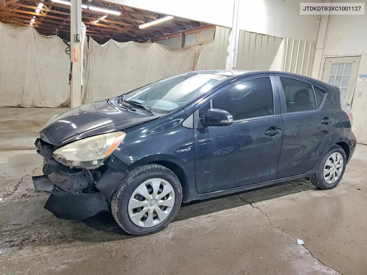 2012 Toyota Prius C Two VIN: JTDKDTB3XC1001127 Lot: 59161536