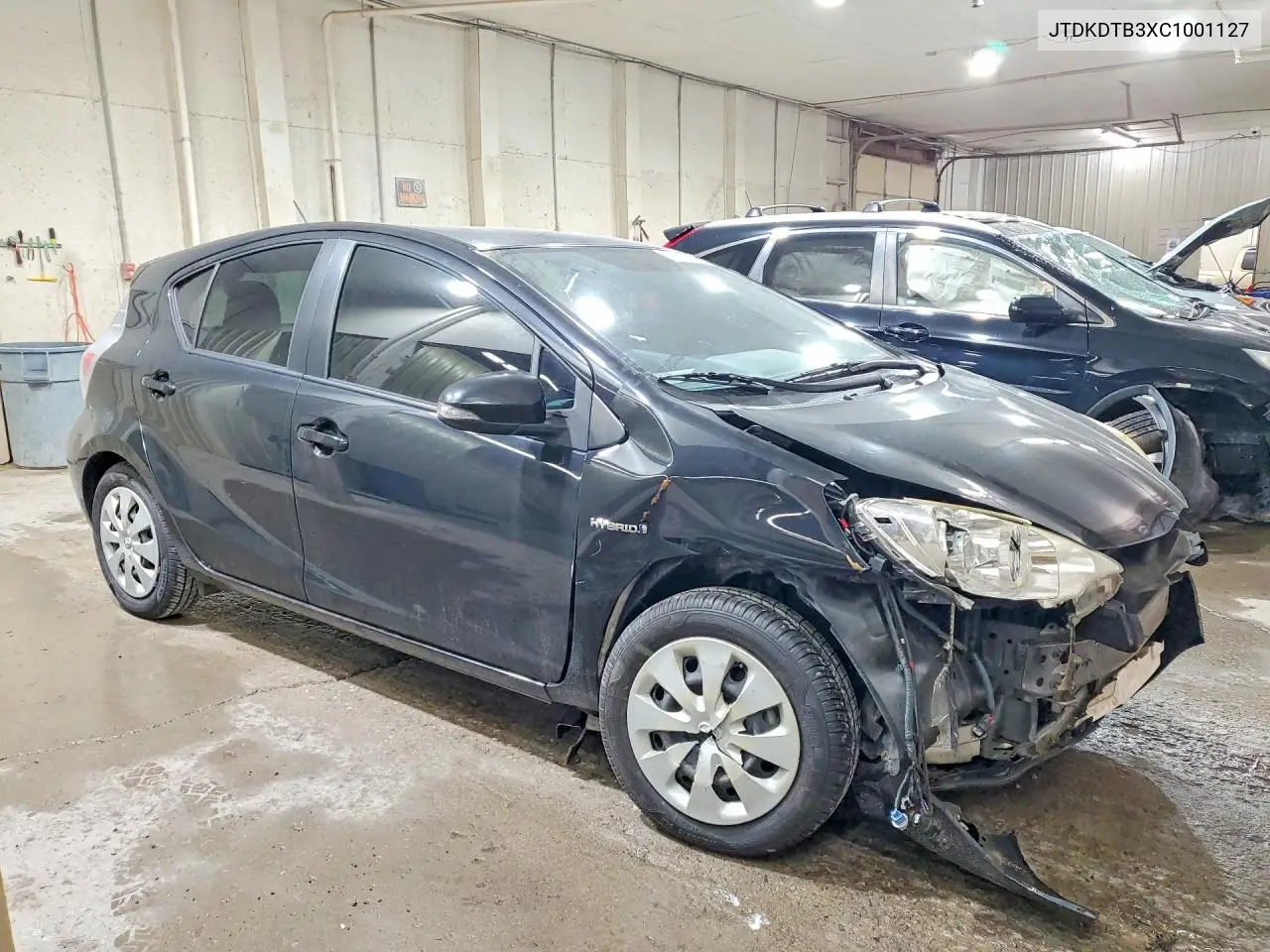 2012 Toyota Prius C Two VIN: JTDKDTB3XC1001127 Lot: 59161536