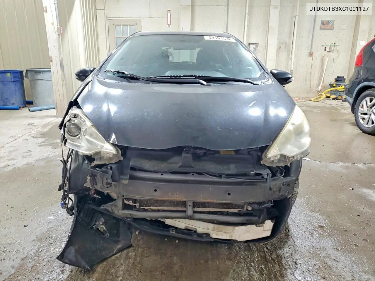 2012 Toyota Prius C Two VIN: JTDKDTB3XC1001127 Lot: 59161536
