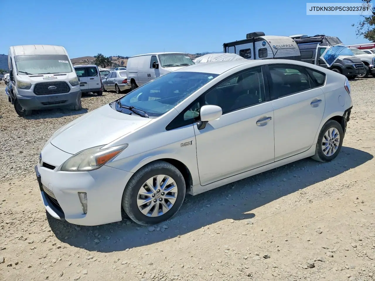 2012 Toyota Prius Plug-In Hybrid Base VIN: JTDKN3DP5C3023781 Lot: 59394496