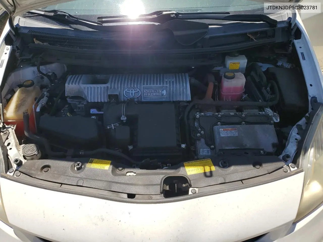 2012 Toyota Prius Plug-In Hybrid Base VIN: JTDKN3DP5C3023781 Lot: 59394496