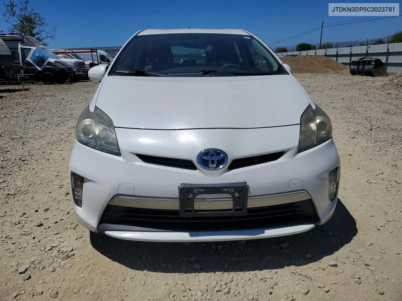 2012 Toyota Prius Plug-In Hybrid Base VIN: JTDKN3DP5C3023781 Lot: 59394496
