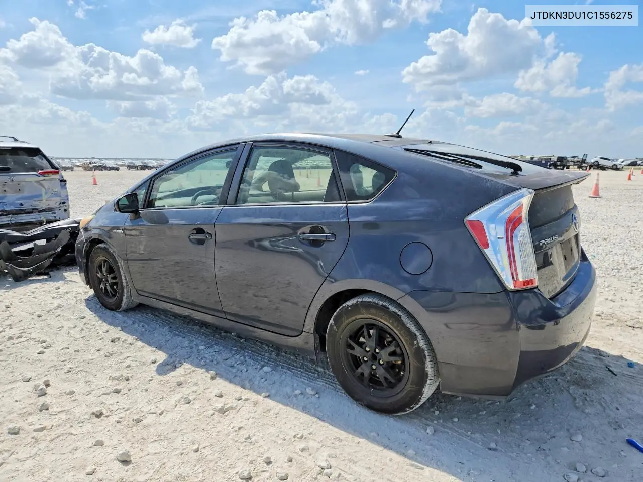 2012 Toyota Prius Three VIN: JTDKN3DU1C1556275 Lot: 59819076