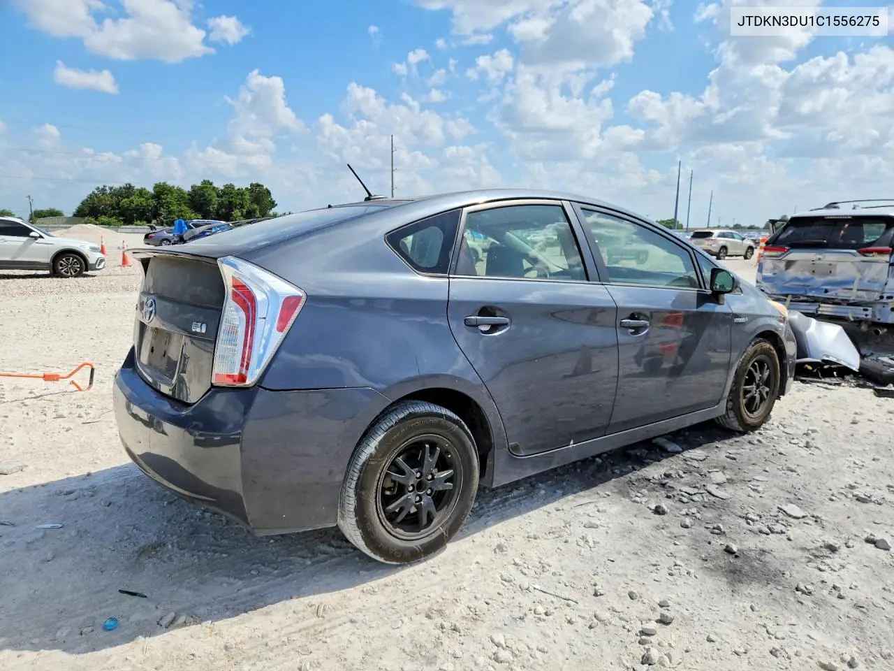 2012 Toyota Prius Three VIN: JTDKN3DU1C1556275 Lot: 59819076