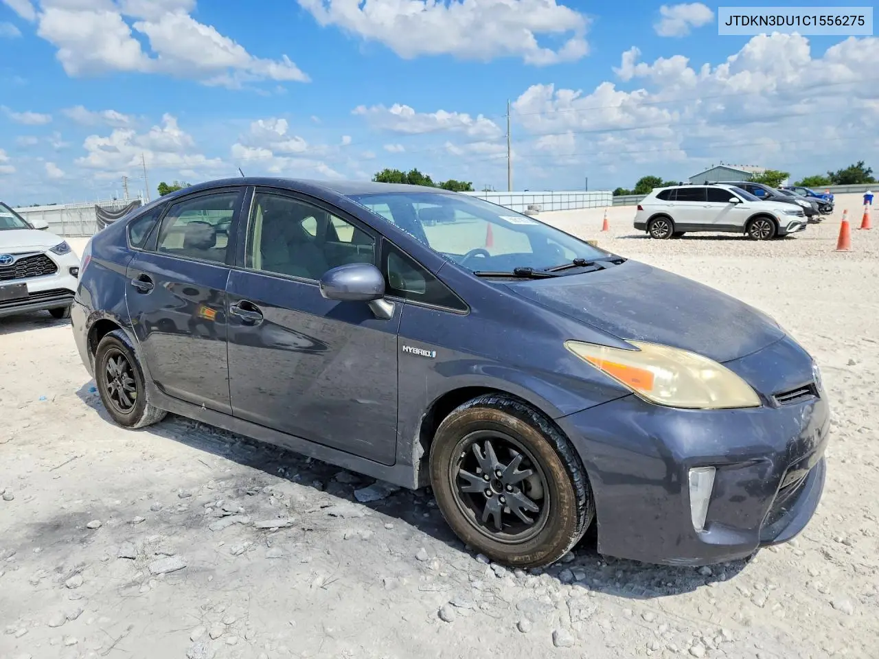 2012 Toyota Prius Three VIN: JTDKN3DU1C1556275 Lot: 59819076