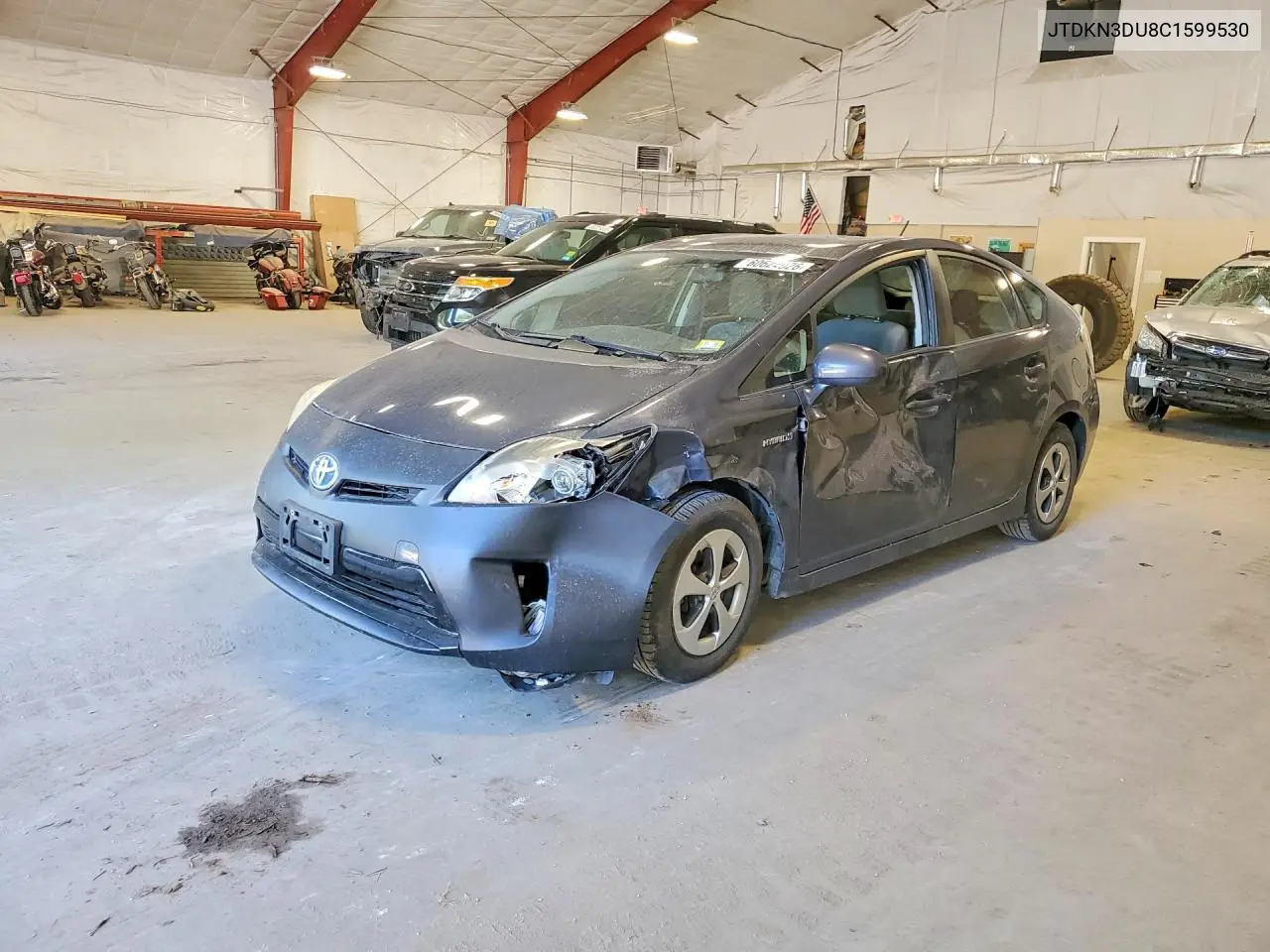 2012 Toyota Prius VIN: JTDKN3DU8C1599530 Lot: 60624026