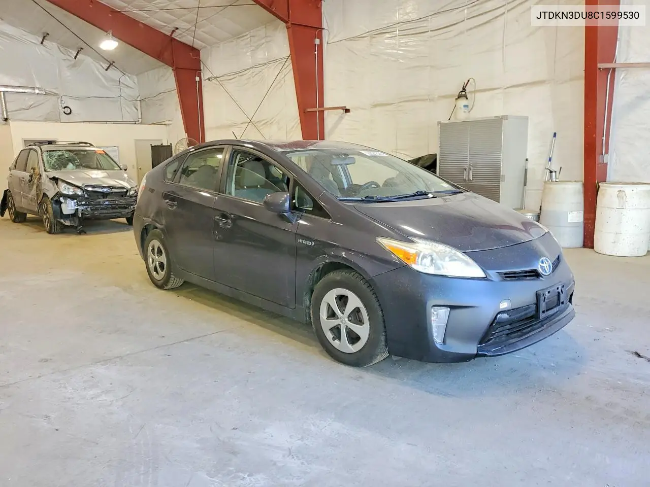 2012 Toyota Prius VIN: JTDKN3DU8C1599530 Lot: 60624026