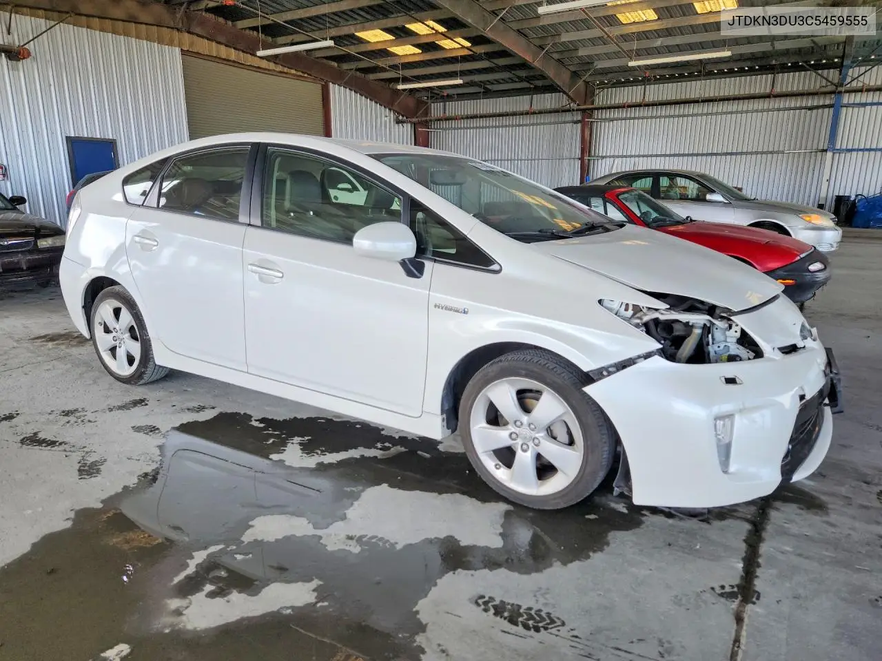 2012 Toyota Prius Five VIN: JTDKN3DU3C5459555 Lot: 61014766
