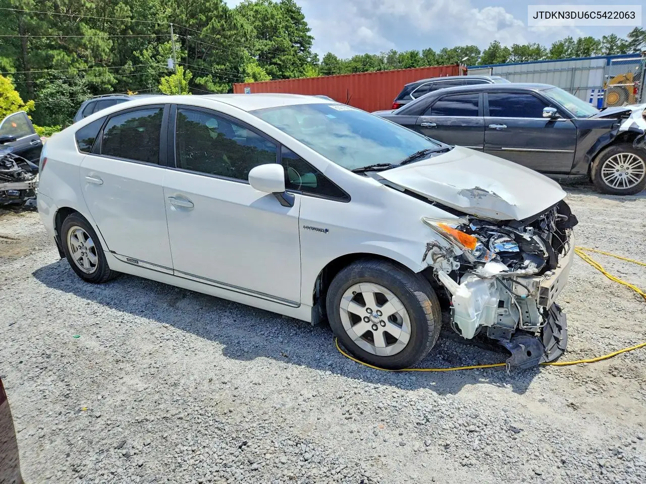2012 Toyota Prius Two VIN: JTDKN3DU6C5422063 Lot: 61401596