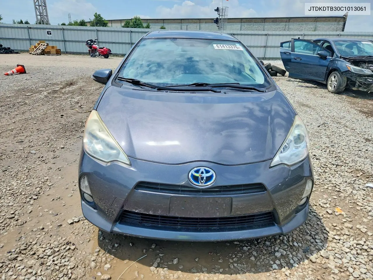2012 Toyota Prius C Four VIN: JTDKDTB30C1013061 Lot: 61413376