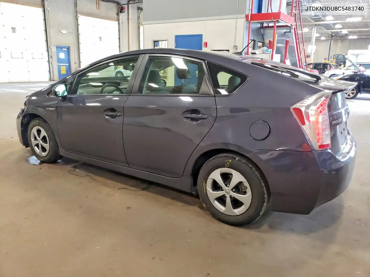 2012 Toyota Prius Three VIN: JTDKN3DU8C5483740 Lot: 61481706