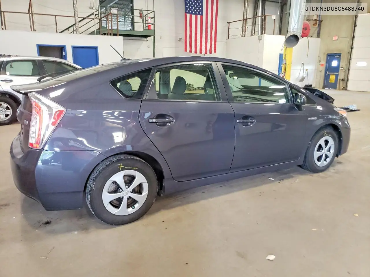 2012 Toyota Prius Three VIN: JTDKN3DU8C5483740 Lot: 61481706