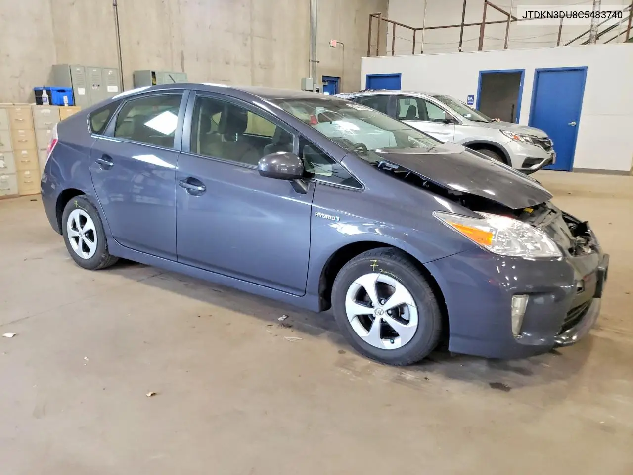 2012 Toyota Prius Three VIN: JTDKN3DU8C5483740 Lot: 61481706