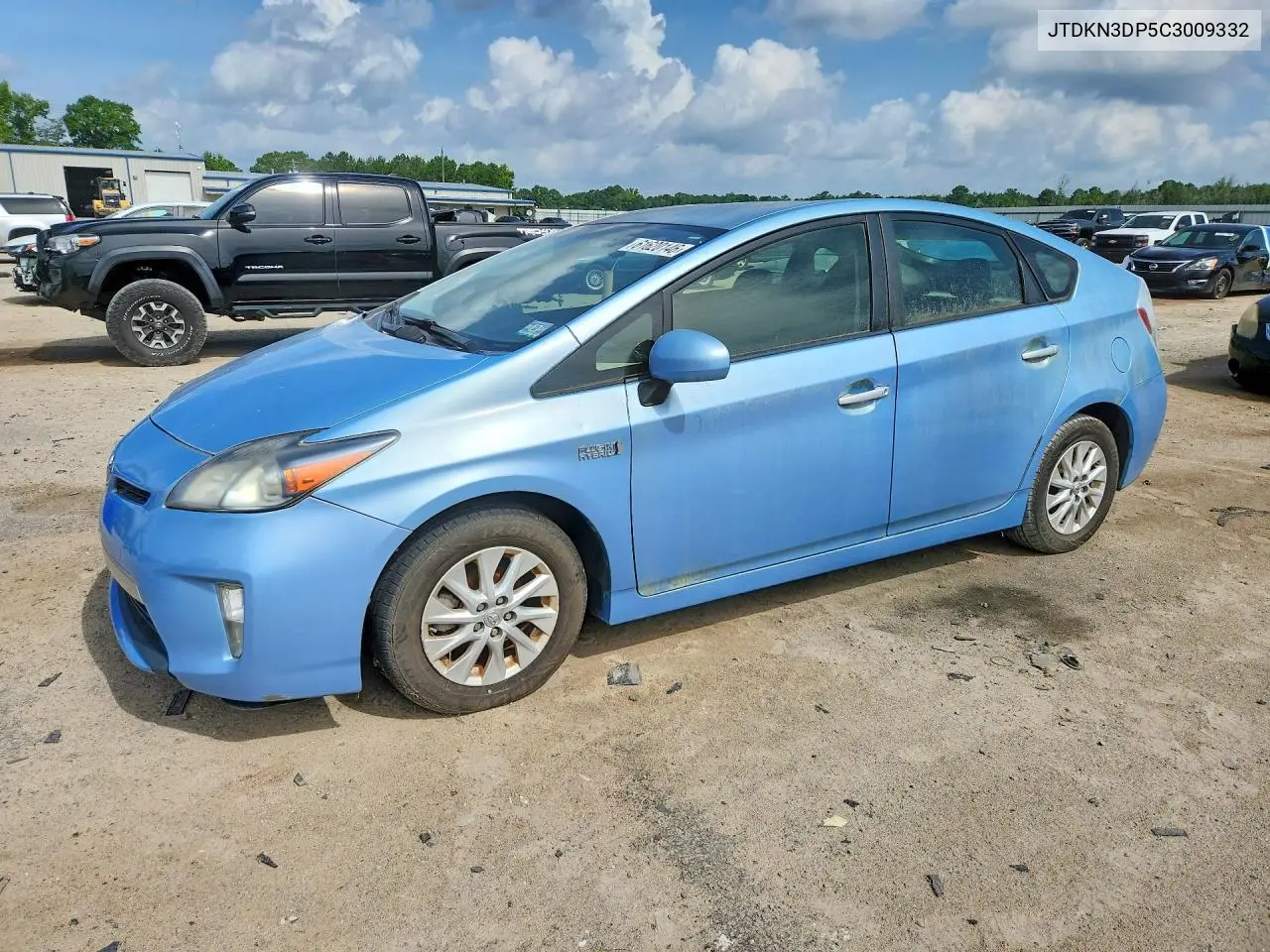 2012 Toyota Prius Plug-In Hybrid Base VIN: JTDKN3DP5C3009332 Lot: 61620146