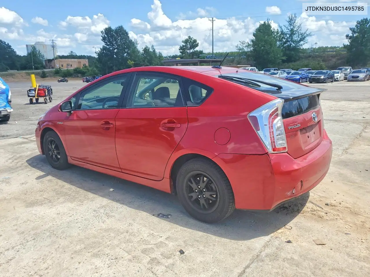 2012 Toyota Prius Four VIN: JTDKN3DU3C1495785 Lot: 61740226