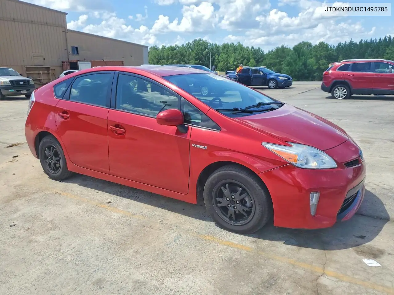 2012 Toyota Prius Four VIN: JTDKN3DU3C1495785 Lot: 61740226