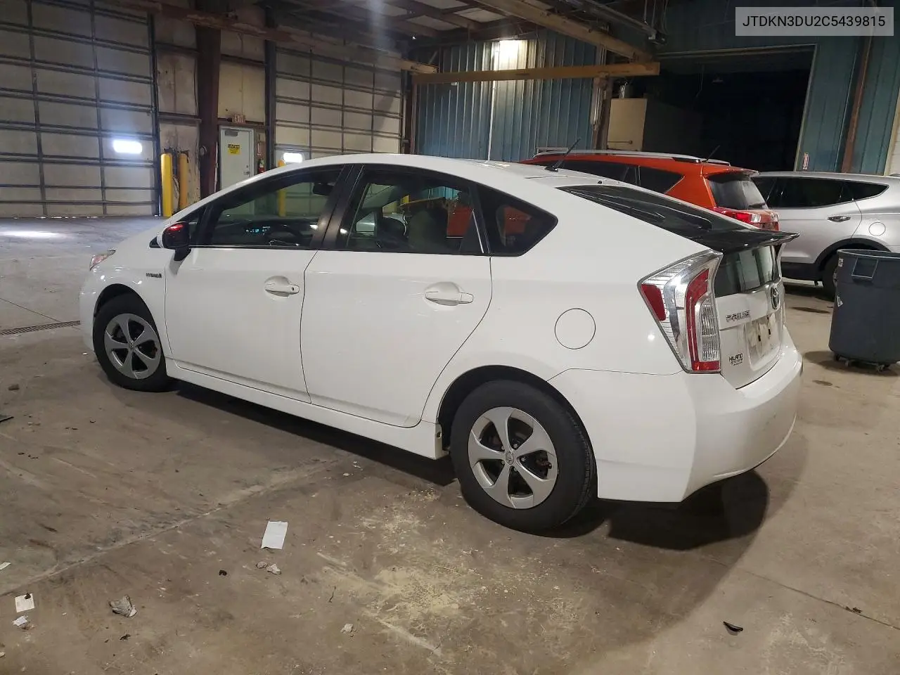 2012 Toyota Prius Two VIN: JTDKN3DU2C5439815 Lot: 61910716