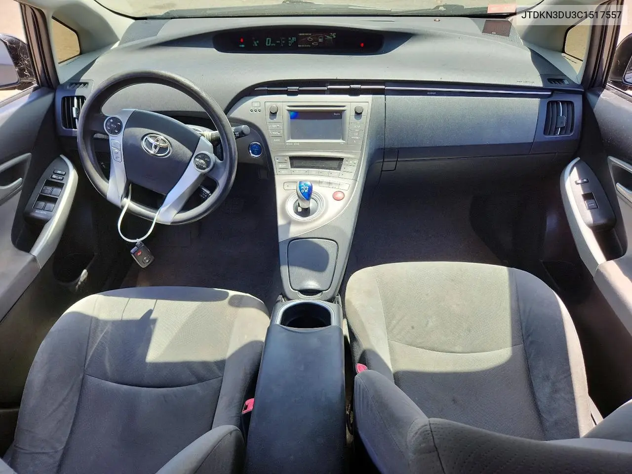 2012 Toyota Prius Three VIN: JTDKN3DU3C1517557 Lot: 61917976