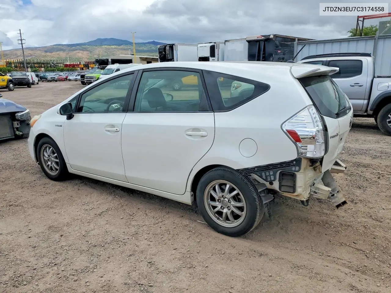 2012 Toyota Prius V Two VIN: JTDZN3EU7C3174558 Lot: 61967886
