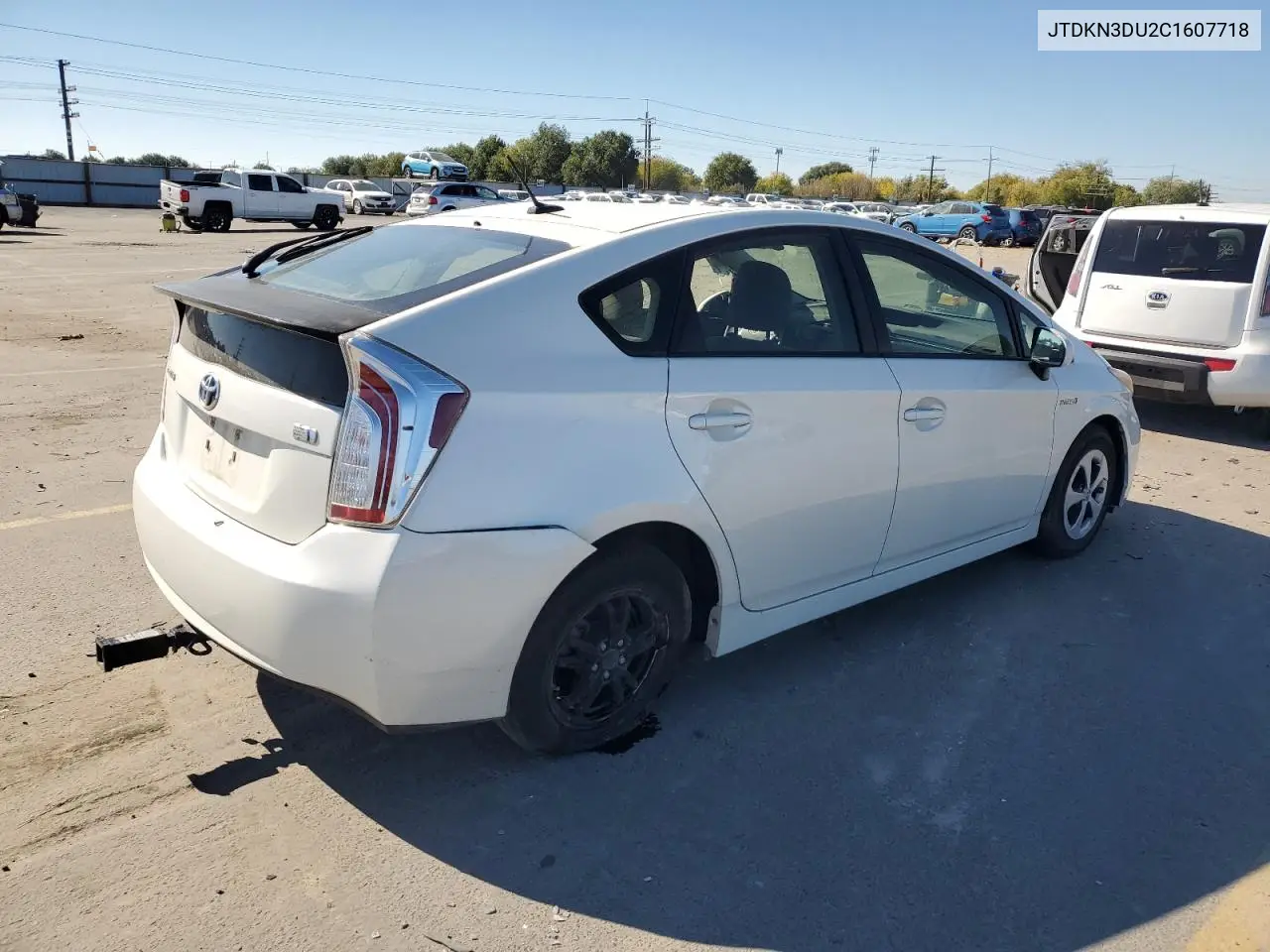 JTDKN3DU2C1607718 2012 Toyota Prius