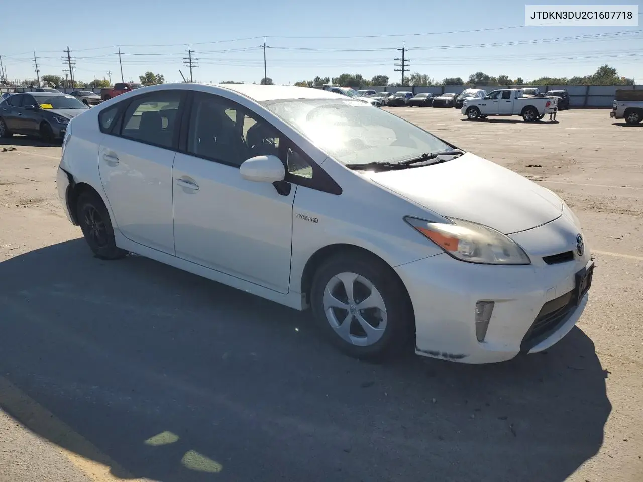 JTDKN3DU2C1607718 2012 Toyota Prius