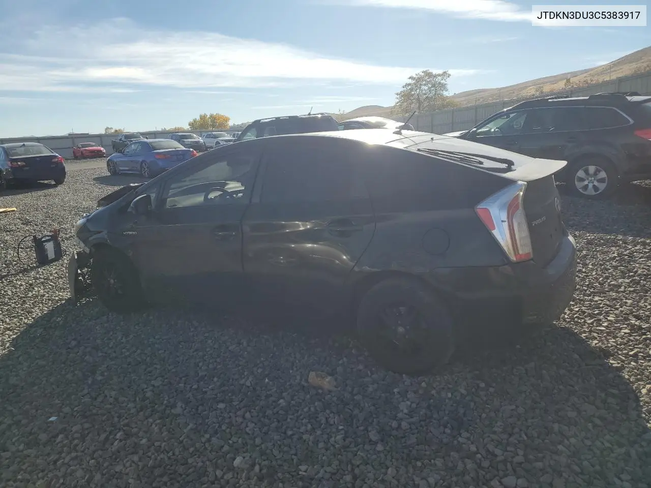 JTDKN3DU3C5383917 2012 Toyota Prius