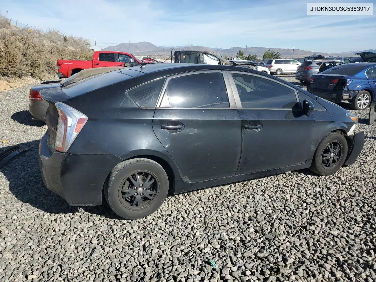 JTDKN3DU3C5383917 2012 Toyota Prius